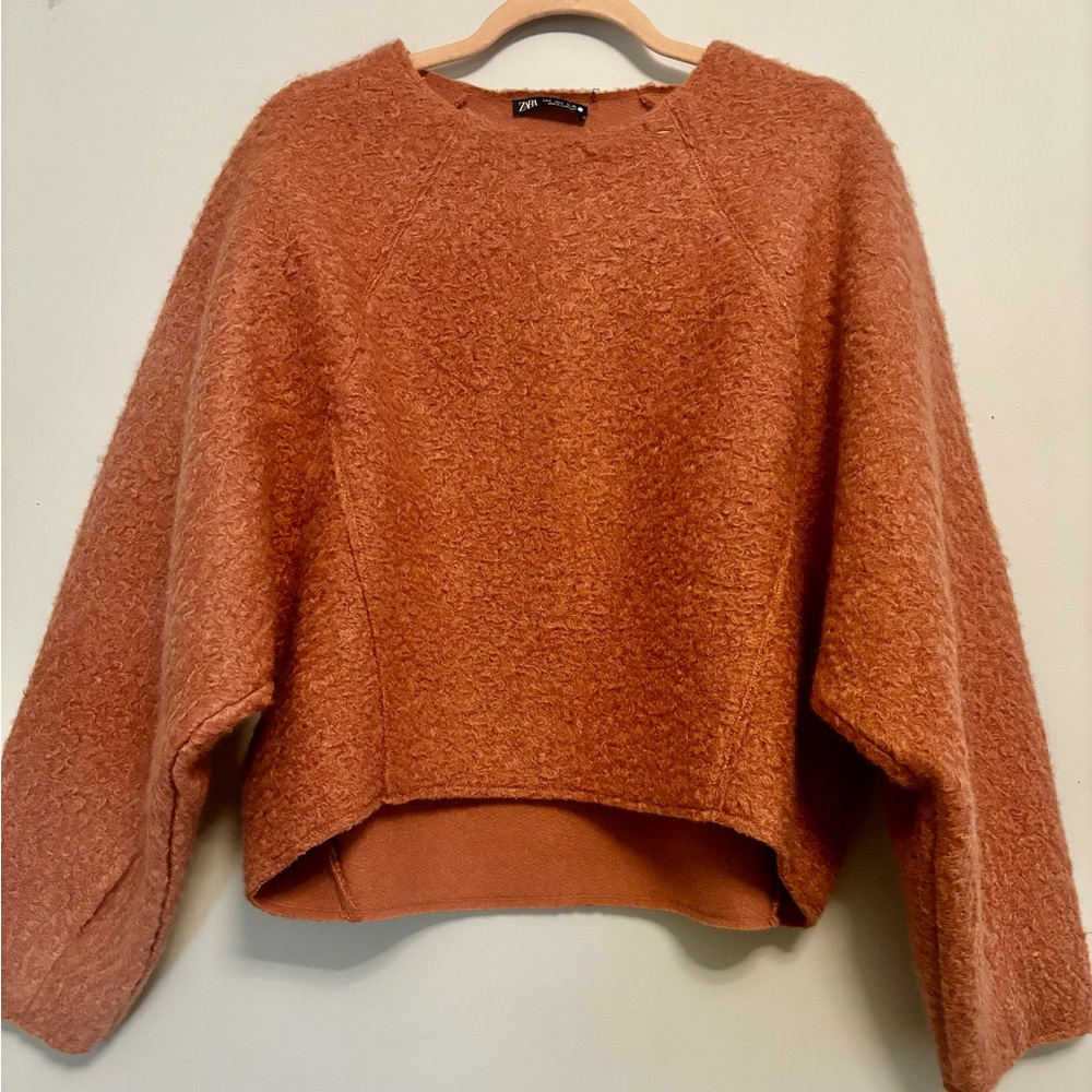 Zara Women's Mauve Sweater Size‎ Small